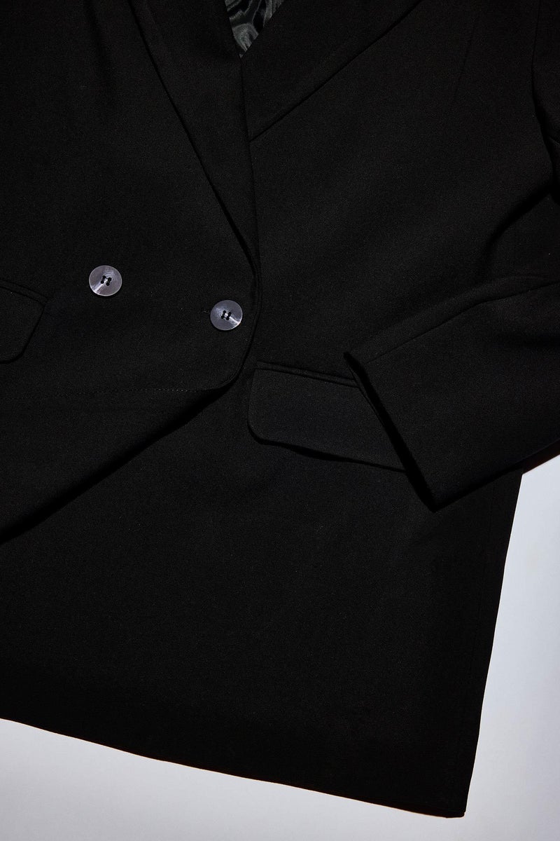 ديفاكتو بليزر اوفر سايز بياقة جاكيت - Image 4